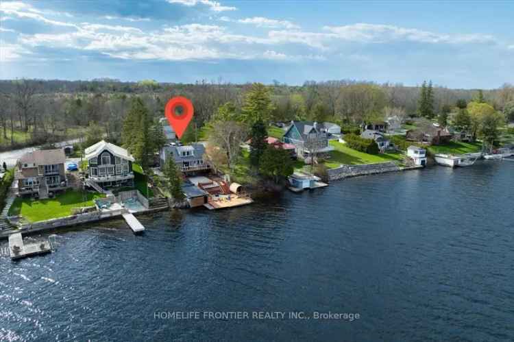 Lakefront Property with Sauna and Boathouse