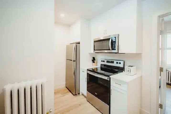 Furnished 1 Bedroom Apartment for Rent in West Broadway with Amenities