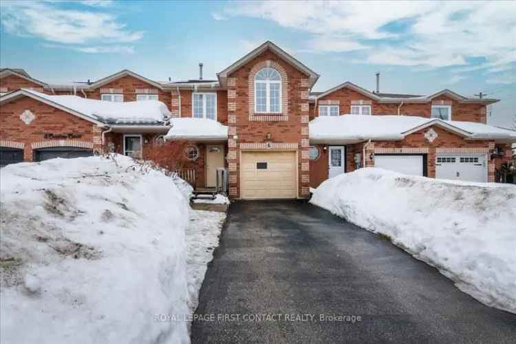 Buy Townhome in Barrie ON with 4 Bedrooms and Backyard