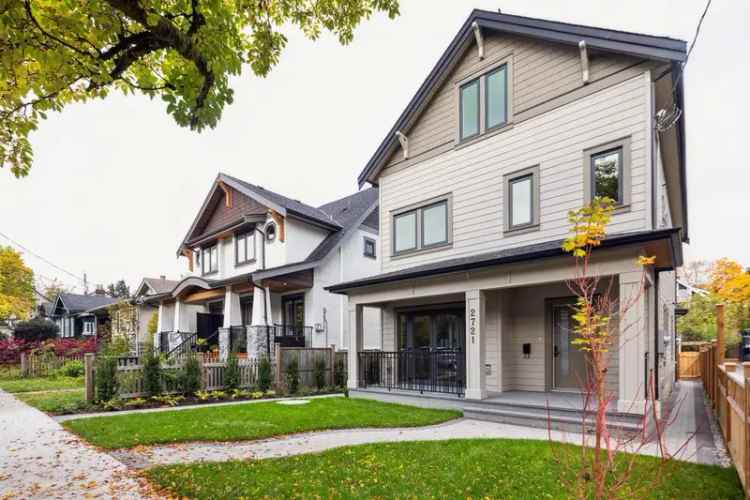 Kitsilano Duplex with South Patio, Thermador Appliances and Garage