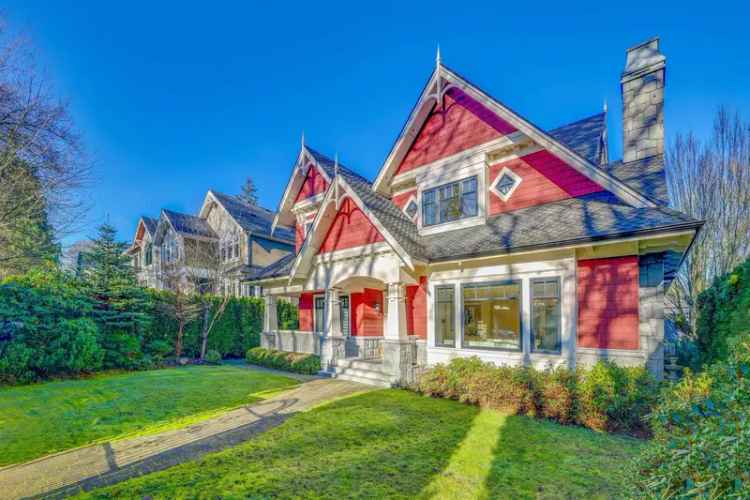 Shaughnessy House for Sale 6 Beds 8 Baths 5511 sq ft