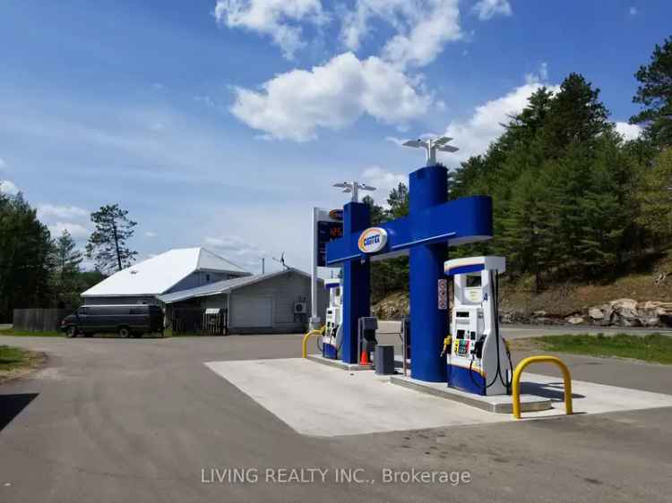 Canadian Wilderness Gas Station Hunting Fishing Business