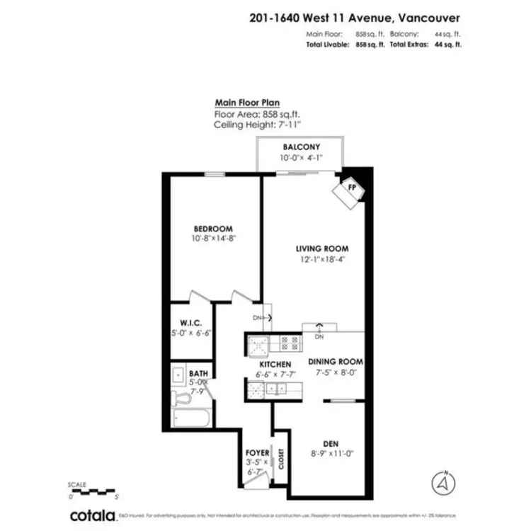 South Granville 1-Bedroom Condo for Sale