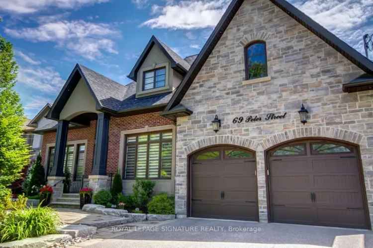 Custom Bungaloft For Sale in Historic Old Markham Village with Premium Features