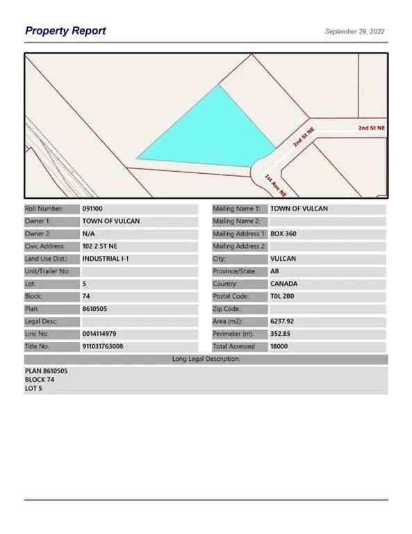 Land For Sale in Redcliff, Alberta