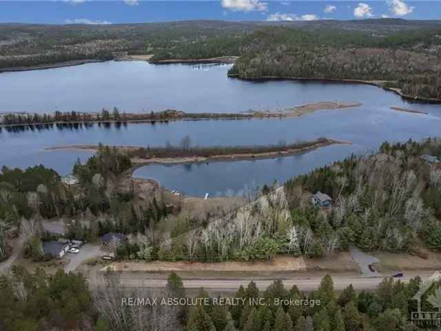 Madawaska Riverfront Lot Build Your Dream Home