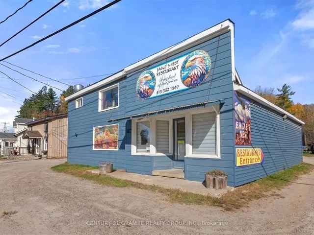 Amazing Investment Opportunity 3 Bedroom Home Restaurant Bancroft