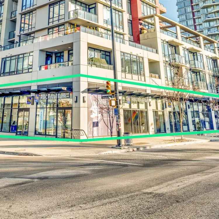 Retail for sale in Olympic Village with strong tenant covenants