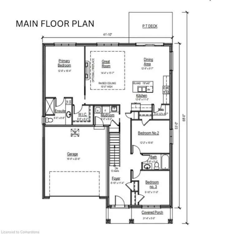 New 3-Bedroom Modern Bungalow in Simcoe