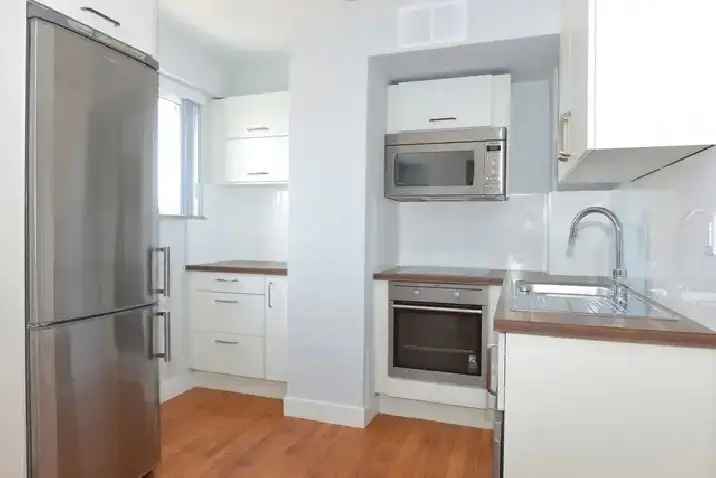 Rent Renovated Bachelor Suite in Toronto Near Jameson and King St W