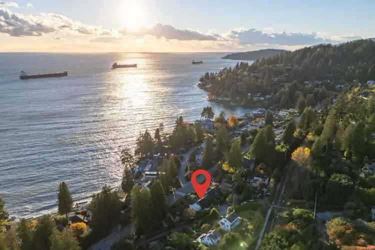 West Vancouver Waterfront Home: Updated 3000 sq ft House Near Beaches and Top Schools