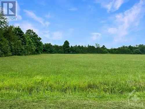 Vacant Land For Sale In Pierces Corners, Ottawa, Ontario