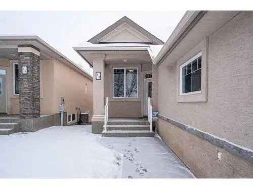 Buy Semi-Detached Bungalow with Ravine Views in West Springs Calgary