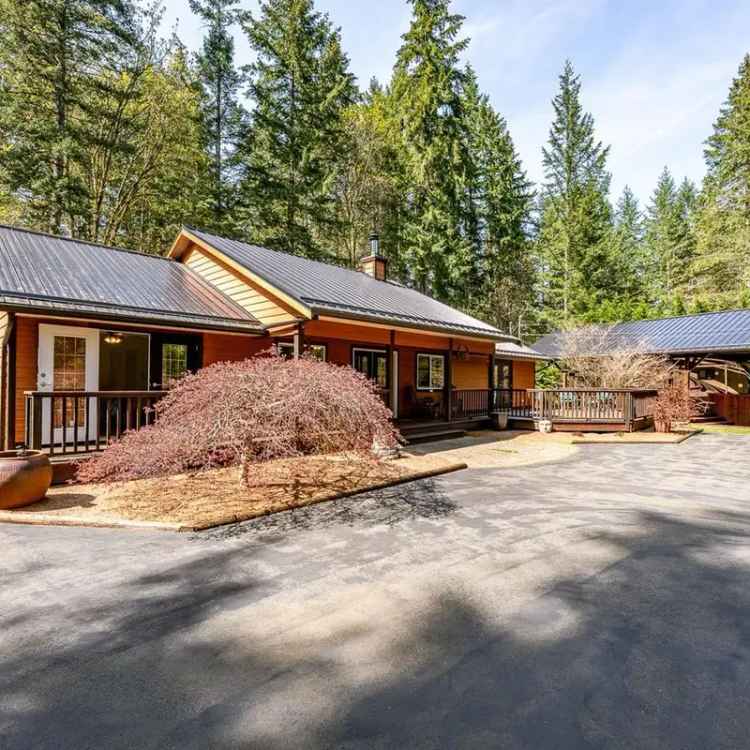 Custom Rancher on 1.55 Acres with Privacy and West Coast Design