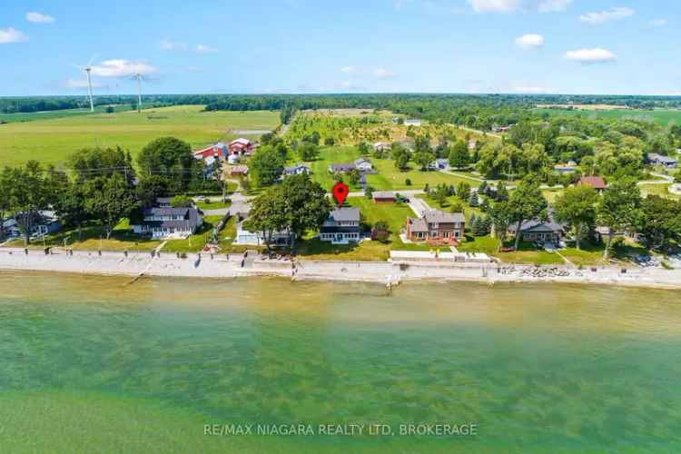 Buy Waterfront Character Home in Lake Erie with Stunning Features