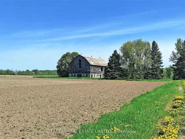 71.82 Acre Property Near Toronto: Land for Development Investment