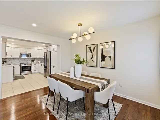 Upgraded Townhome with Open-Concept Main Floor and 3 Parking Spots