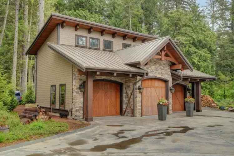 For Sale Stunning Modern Castle Style Home in Sooke