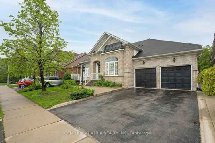 Executive detached bungalow for rent near Brampton Mississauga border