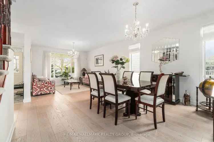 Elegant 4 1 Bedroom Home in Kanata with Finished Basement and 6 Car Driveway