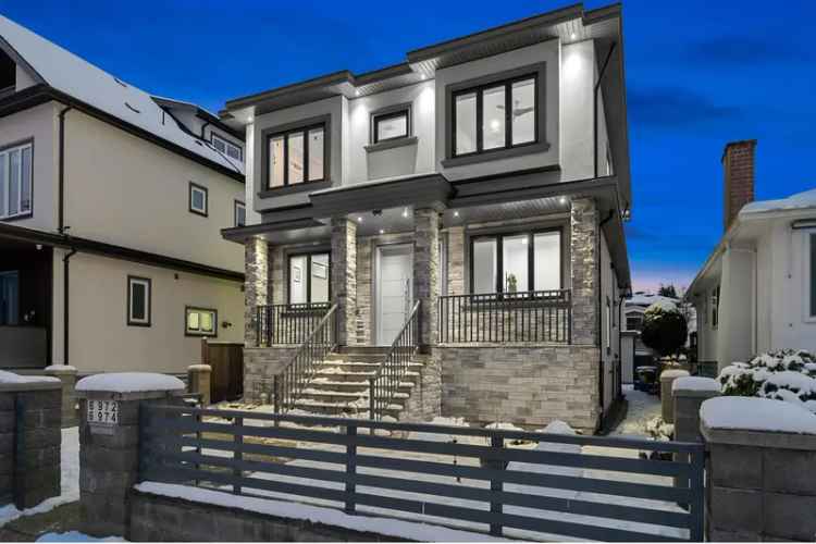 South Vancouver House 4 Beds 3 Baths 2 Suites