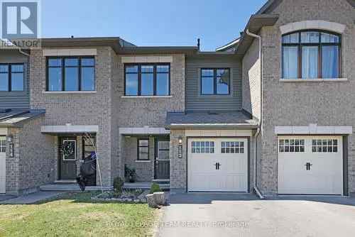 2016 Minto Freehold Townhome in Avalon West Ottawa