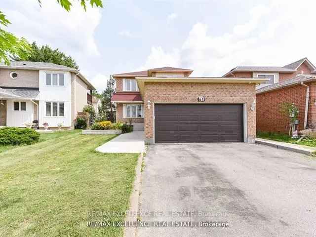 Spacious Brampton Home with Updated Kitchen and Finished Basement