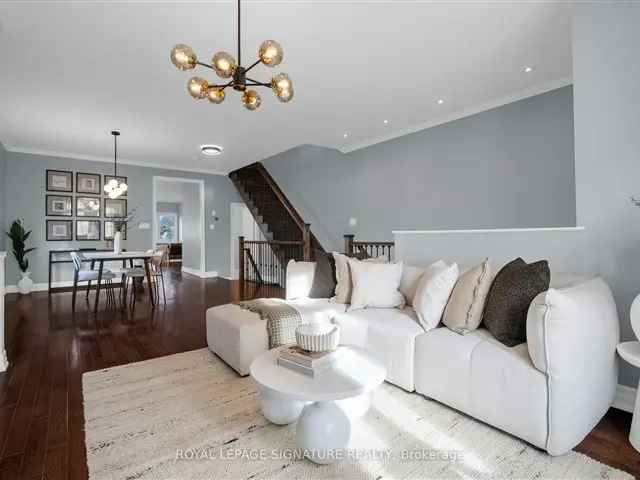 Stunning Custom-Built Home with Basement Apartment Near Union Station