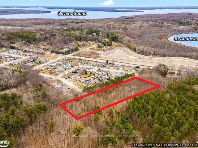 Penetanguishene Development Land 2.91 Acres 18 Lots Potential