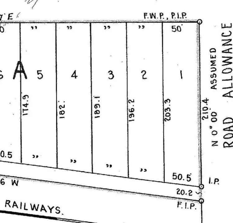 Land For Sale in Village of Kitscoty, Alberta