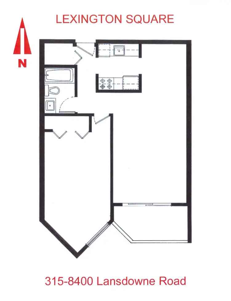 1 Bedroom Condo near Lansdowne Skytrain - Investor Opportunity