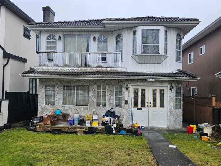 7 Bed 4 Bath House Vancouver Fraser Redevelopment Potential