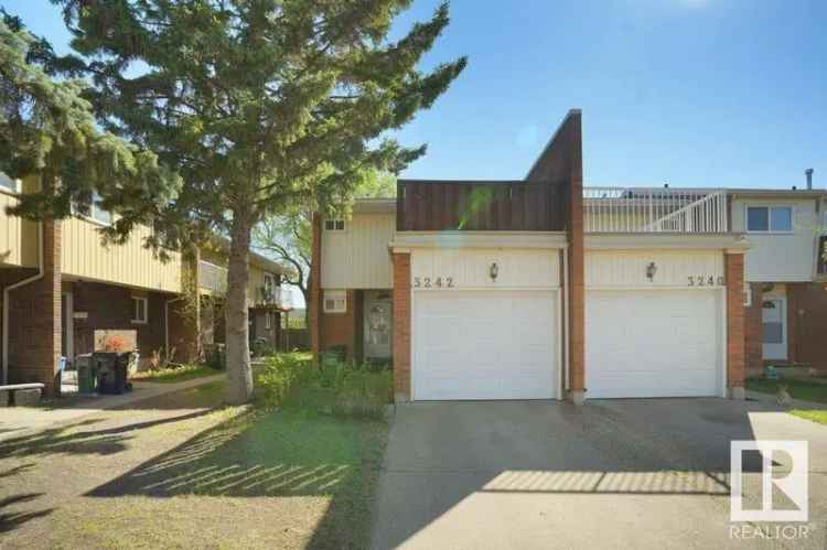 3-Bedroom End-Unit Townhouse with Finished Basement and Rooftop Balcony