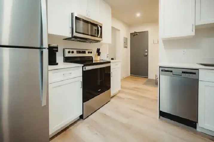 Furnished apartment for rent in West Broadway with great amenities