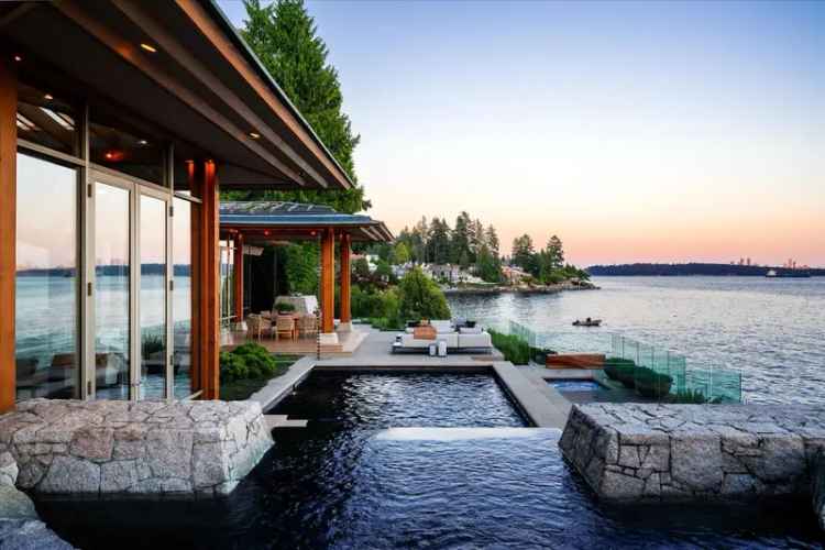 West Vancouver Waterfront Home for Sale