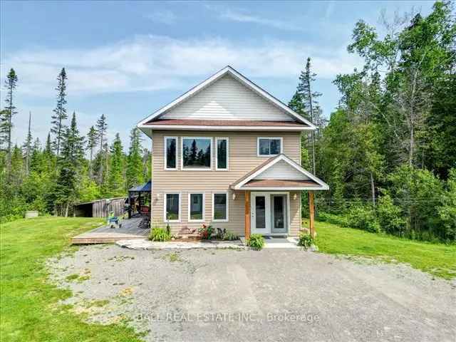 6.1 Acres Secluded Home near Apsley 3 Bed 1.5 Bath Finished Basement