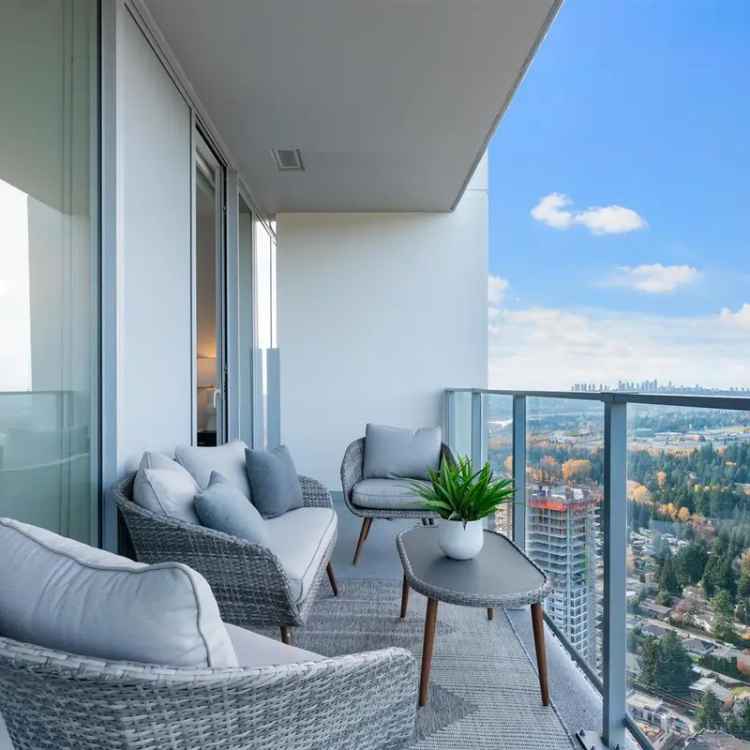 Spacious 2-Bed 2-Bath Suite in Coquitlam with Amazing Views