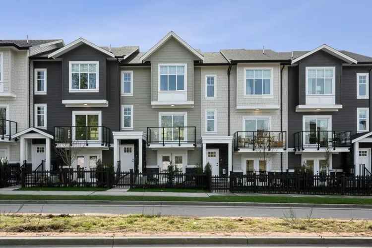 4 Bedroom Townhomes in Willoughby Heights Langley