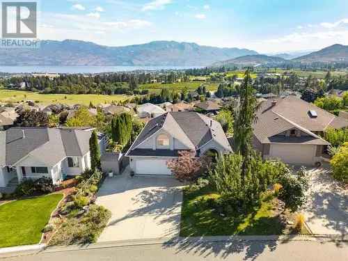 House For Sale in West Kelowna with Lake Views