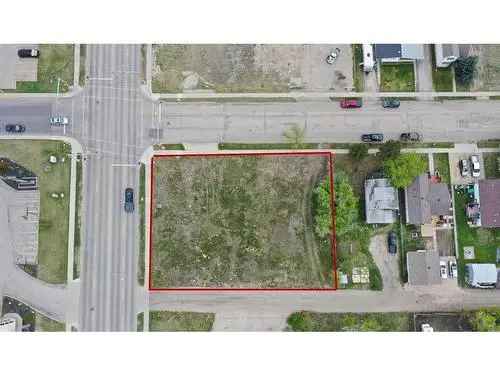 Vacant Land for Sale Grande Prairie Central Location Business Opportunity