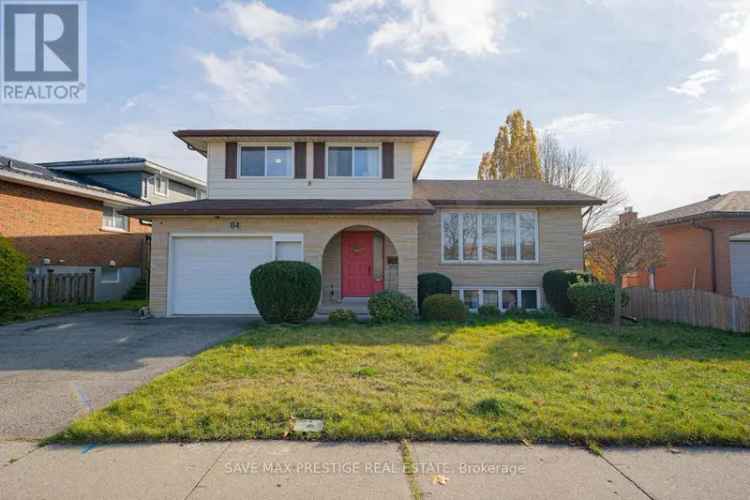 4-Level Side-Split Detached Home in Kitchener