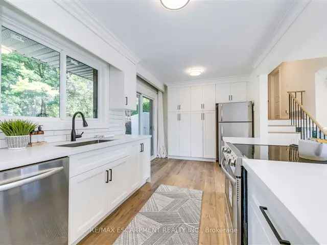 Gorgeous Renovated Side Split in Oakville's College Park