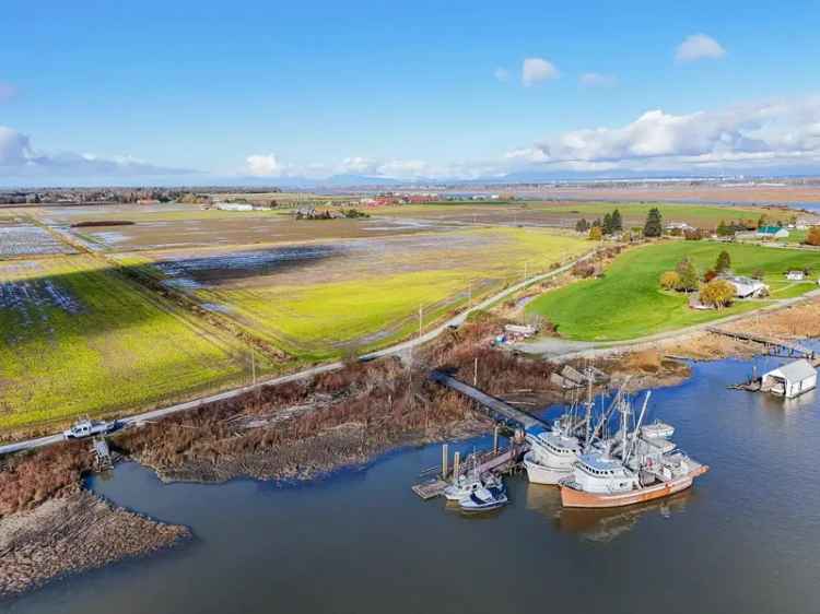Westham Island Waterfront Acreage 41.72 Acres