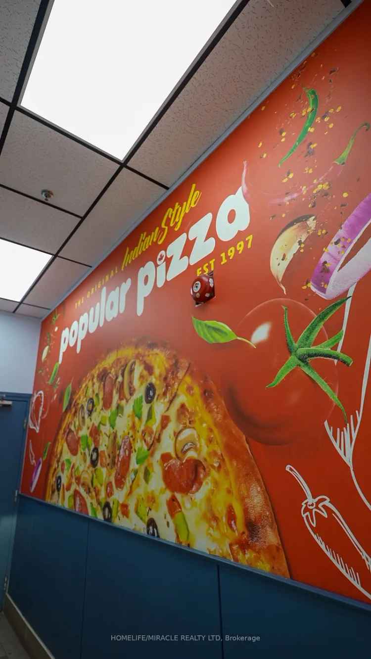 Profitable Pizza Franchise for Sale in Downtown London