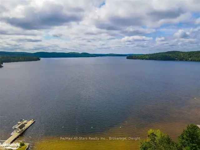 Dwight Bay Muskoka Bungalow Steps From Beach Business Potential