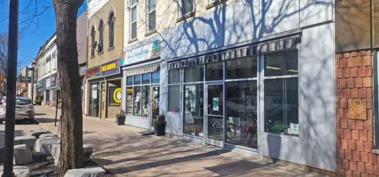 Buy Mixed Use Building in Downtown Strathroy with High Exposure