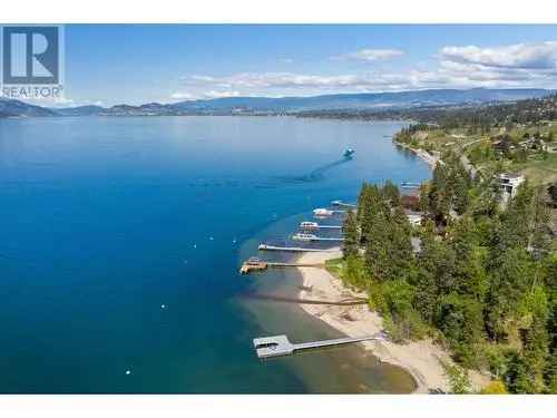 Luxury Waterfront Home Okanagan Lake