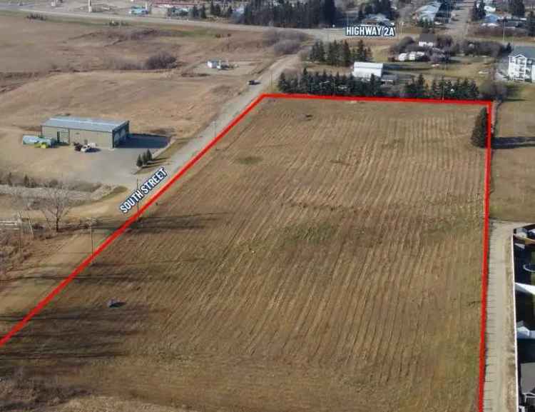 Land For Sale in Blackfalds, Alberta