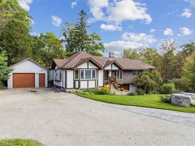 19-Acre Nature Retreat in Campbellville - Sprawling Bungalow