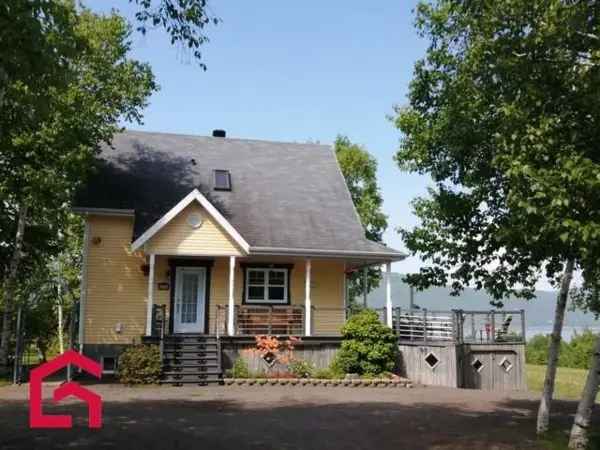 One and a Half Storey House with River Views
